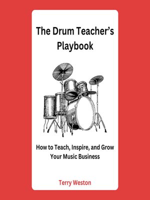 cover image of The Drum Teacher's Playbook